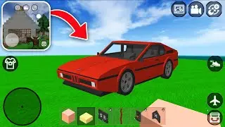 How to Make WORKING CAR in MINI BLOCK CRAFT 3D