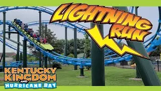 Lightning Run at Kentucky Kingdom 2020 - 4K off ride multi-angle run