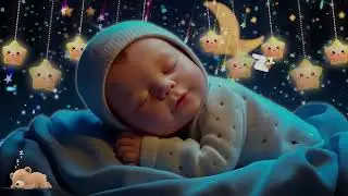 Baby Sleep Music 🎵 Mozart & Brahms Lullaby 🌙 Gentle Harmony for Fast, Deep, Restful Sleep