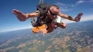 Skydiving over Mt. Hood at Eagle Creek!