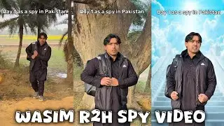 Wasim Ahmed Round2hell | Day 1 as a spy in Pakistan | wasim r2h spy in pakistan video 