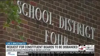 VIDEO: More than 50 Charleston County principals request constituent board disbandment