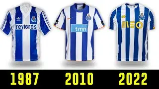 The Evolution of FC Porto Jersey 1986 - 2022 | FC Porto Kits History