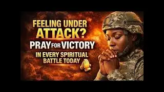 Feeling Under Attack? Pray for Victory in Every Spiritual Battle Today @PrayerMeetsGod