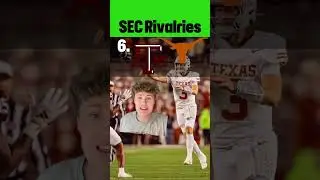 10 Top Rivalries in the SEC for College Football #atlassports #cfb #collegefootball #cfbchan