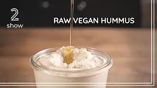 Raw Hummus with Sprouted Chickpeas