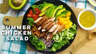 Easy and Refreshing Summer Chicken Salad | Delicious Summer Salad Recipe