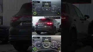 До/после stage 1 на Porsche Cayenne 3.0t 340 лс
