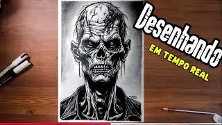 Desenhando em tempo real - Texturas de pele | Sons relaxantes