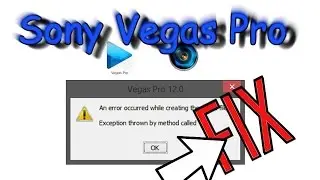 Sony Vegas Pro 11+||Render Error Permanent FIX|Error Occurred While Creating Media File
