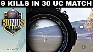 🔴[FULL MATCH] 9Kills in 3Voucher Match // SOLO BONUS CHALLENGE GAMEPLAY #MekZone Gaming #pubgmobile