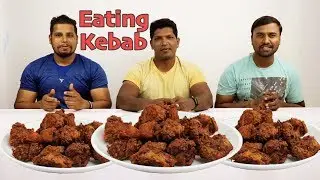 3 PLATES OF CHICKEN KEBAB EATING CHALLENGE | NON VEG FOOD CHALLENGE |