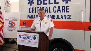 Bell Ambulance Rick Z 50 year Celebration Station 3 - June 21, 2016