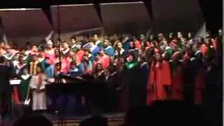 Region III Junior High Honors Choir Performing 