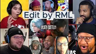 Dante VS Clive | DEATH BATTLE!  Reaction Mash Up 🛠️ & Compiled by RML 💡