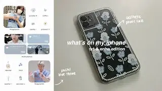 what’s on my iphone 11 (kpop edition) + ios 15 widgets 🌨🤍