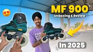 Finally Mere Dream Skates Aa Gaye😍 OXELO MF 900 Unboxing & Review😱 My First Inline Skates In 2025