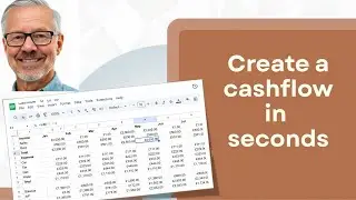 CREATE Your Cash Flow Forecast in Google Sheets Today!