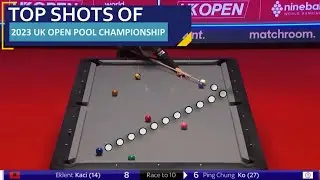 2023 UK OPEN POOL CHAMPIONSHIP | TOP SHOTS | EVER WONDERED POOL
