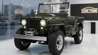 1945 Willys CJ-2A Fully Modified | Classic Jeep Reborn in CAR TIME Showroom
