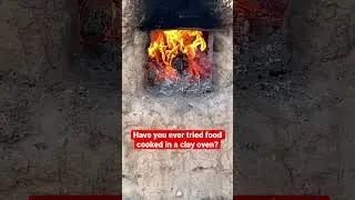 Have you ever tried food cooked in a clay oven? #short  #cooking #mexico #shortsviral