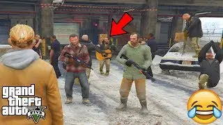 GTA 5 - What Happens if You DISABLE THE WANTED LEVEL DURING PROLOGUE
