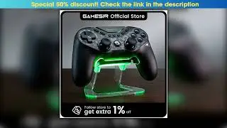 GameSir Tarantula Pro Switch 2 controller wireless gamepad with 9 mappable buttons 6axis gyroscope