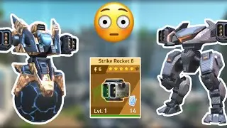 Nomad VS Stalker Strike Rocket 6 Mech Arena | #mecharena #mecharenagameplay #gaming
