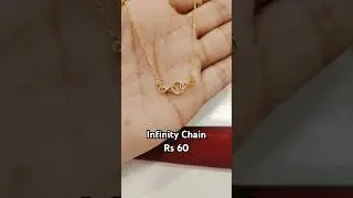 Infinity Chain Design | Fusion Fancy Chain #jewellery #neckchain #cuban