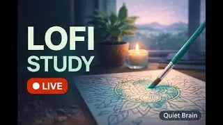 Quiet Brain &mdash; LoFi Chill Music & Positive Affirmations for Stress Relief (Live)