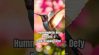 Hummingbirds Defy Physics&mdash;5 Jaw-Dropping Facts! #HummingbirdScience #AerialAcrobatics
