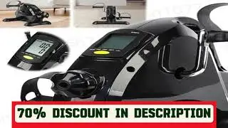 #Indoor Pedals Portable Mini Exercise Bike Bodybuilding Machine Elderly Rehabilitation Leg Arm Trai