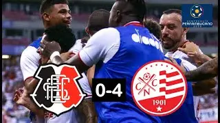 Santa Cruz 0x4 N&aacute;utico | Timbu semifinalista e na Copa do Brasil de 2027!