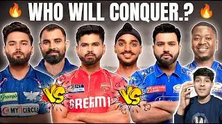 IPL 2026 : PBKS vs LSG vs MI Playing 11 Comparison🔥- Who wins Battle ? Who is Strongest ?🤔