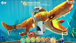 Hungry Shark World - Atomic Shark Unlocked Bigger, Stronger & Faster - Android Gameplay