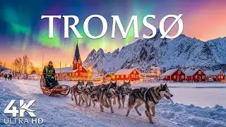 Winter in Tromsø 4K ❄️ Stunning Arctic Landscapes & Peaceful Cinematic Nature Film