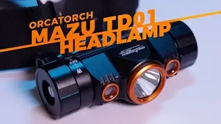 Review on OrcaTorch New Mazu TD01 Dual-Color Dive Headlamp