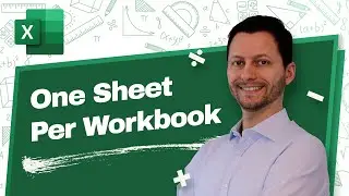 How to create workbooks with just one sheet