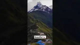 Beautiful view of Nepal ❣️🇳🇵 #beauty #nature #nepal #mountain #shorts