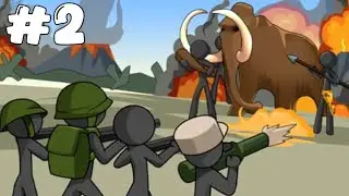 aku melanjutkan perang stickman dari zaman ke zaman|stickman history battle #2