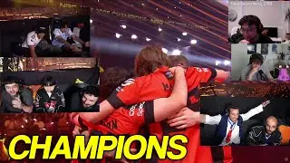Streamers React to NRG WINNING VCT CHAMPS 2025 vs FNATIC