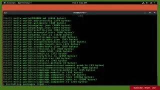 How To Install Angular CLI On Rocky Linux 8.5 | Creating an Angular Project