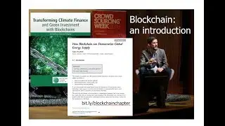 Introduction to Blockchain for positive environmental impact