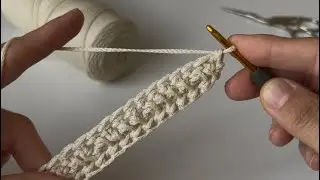 Easy Crochet Bag Handle Tutorial / Crochet Cord #crochet #easycrochet #crochetbag