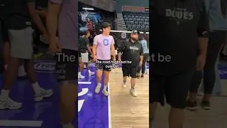 Diamond Doves coach wants to talk to Troy 🤯🤯 #tryouts #basketball #overtime #ote