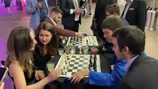 IM Eric Rosen & Ray Robson play team blitz Oct 2021