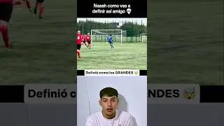 Defini&oacute; como todo un Crack #futbol #shorts