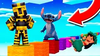 ¿CONSEGUIRÉ SOBREVIVIR AL PARKOUR DE LILO Y STITCH EN MINECRAFT? 😱