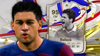 95 Greats of the Game Icon Ballack Player Review - EA FC 24