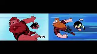 Powerpuff Girls Reboot Promo comparison